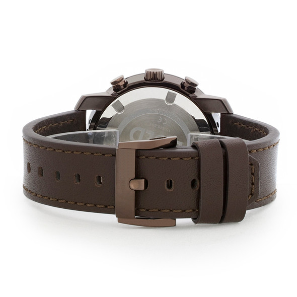 Movado Bold Series Men's Chronograph Brown PVD Steel Quartz Watch 3600420