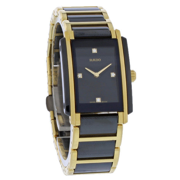 Rado Integral Women's Diamond High-Tech Ceramic Swiss Quartz Watch R20845712
