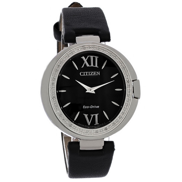 Citizen Eco Drive Capella Women's Stainless Steel Diamond Watch EX1500-01E