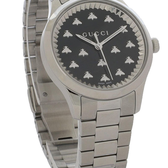 Gucci G-Timeless Series Women's Stainless Steel Quartz Watch YA1265034