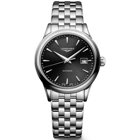 Longines Flagship Women's Black Dial Automatic Watch L4.374.4.59.6