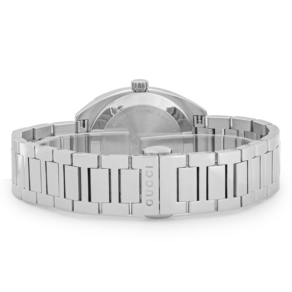 Gucci GG2570 Series Diamond Women's Black Dial Swiss Quartz Watch YA142503