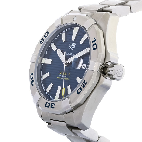 Tag Heuer Aquaracer Men's Blue Dial Swiss Automatic Watch WAY2012.BA0927