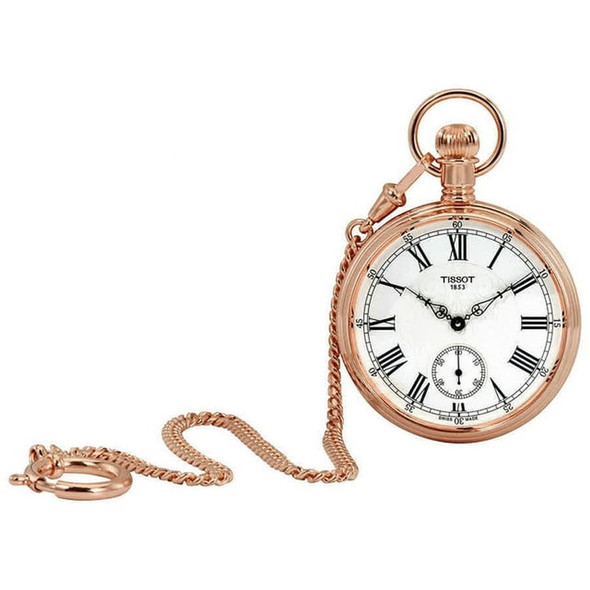 Tissot Lepine Rose Gold-Tone Quartz Pocket Watch T861.405.99.033.01