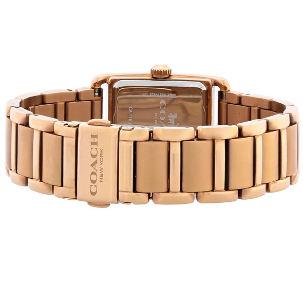 Coach Renwick Rose Gold Plated Stainless Steel Swiss Quartz Watch 14502838