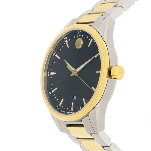 Movado Stratus Men's Two-Tone Stainless Steel Quartz Watch 0607245