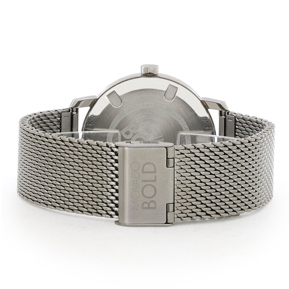 Movado Bold Men's Grey PVD Steel Swiss Quartz Watch 3600561