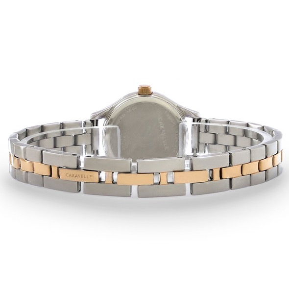Caravelle by Bulova Women's 2-Tone Stainless Steel Quartz Watch 45L175