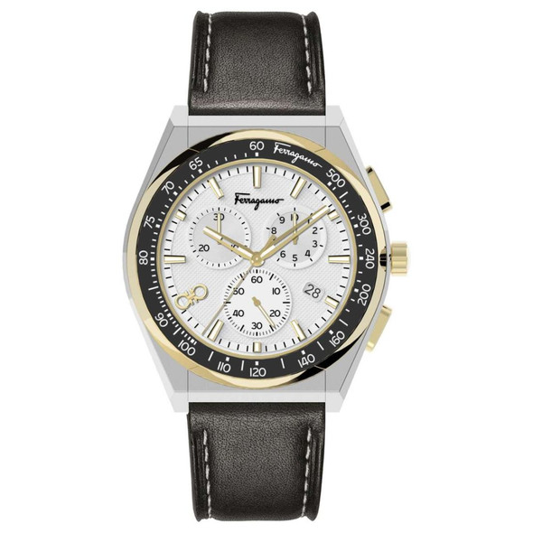 Salvatore Ferragamo 1898 Sport Chronograph Men's Quartz Watch SFUI00321