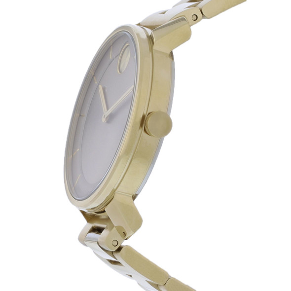 Movado BOLD Access Series Women's Gold ION PVD Stainless Quartz Watch 3601080