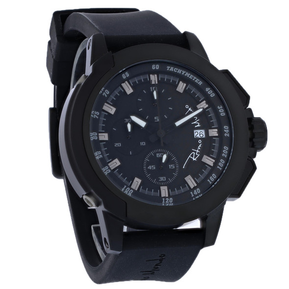 Ritmo MVNDO Quantum II Men's Black Dial Quartz Chronograph Watch 1151/1