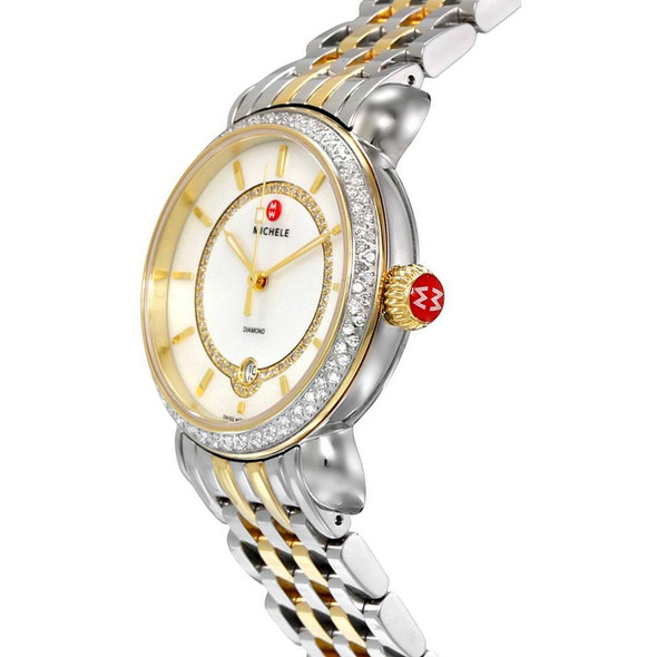 Michele CSX Elegance Women's Two-Tone Quartz Watch MWW03T000042