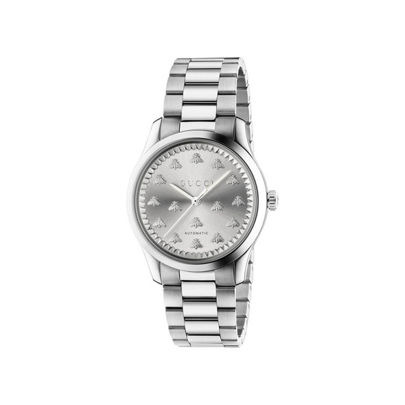 Gucci G-Timeless Automatic Silver Dial Men's Watch YA1264190