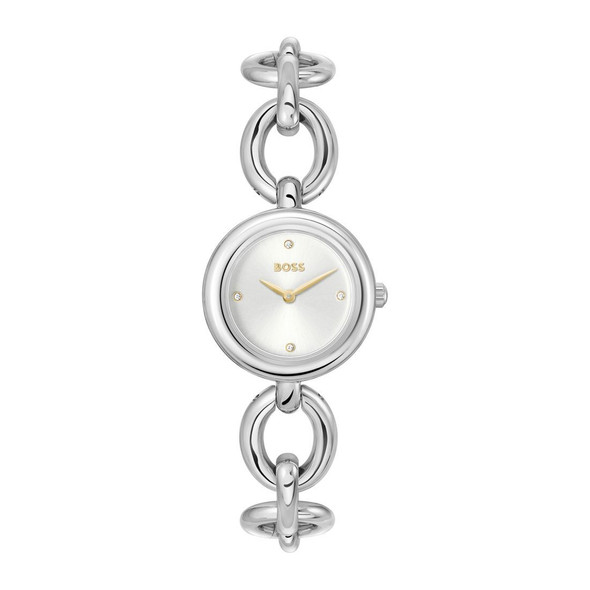 Hugo Boss Live 28mm Silver Dial Women's Quartz Watch 1502791