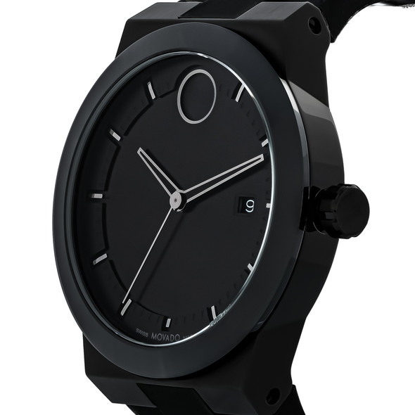 Movado Bold Fusion Men's Black ION PVD Stainless Quartz Watch 3600849