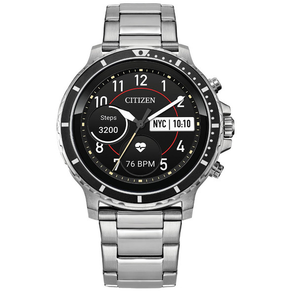 Citizen Men's CZ Smart Touchscreen Stainless Steel Watch MX0008-56X