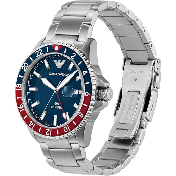 Emporio Armani Analogue World Explorer Men's Quartz Watch AR11590