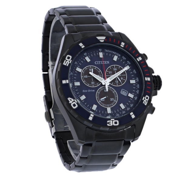 Citizen Eco-Drive Weekender Men's Chronograph Stainless Steel Watch AT2518-56L