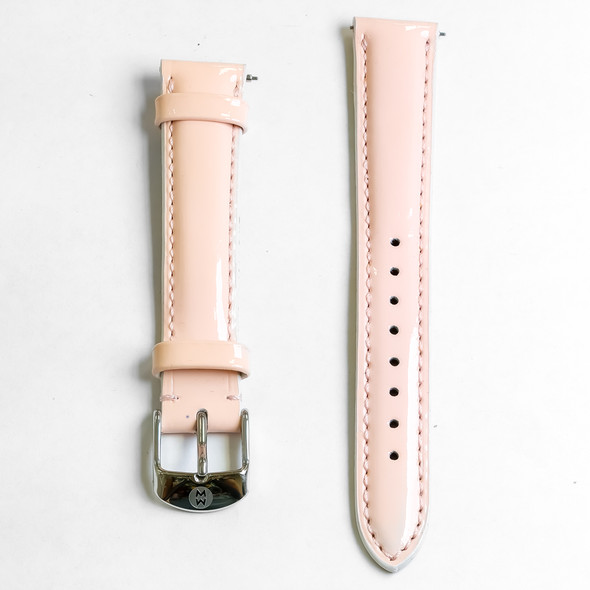Michele Women's 16mm Salmon Leather Watch Band 301888602
