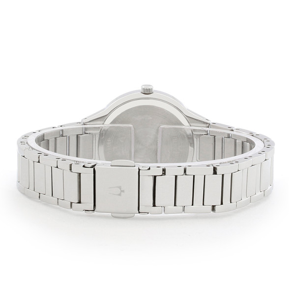 Bulova Women's Crystal Stainless Steel Quartz Watch 96X147