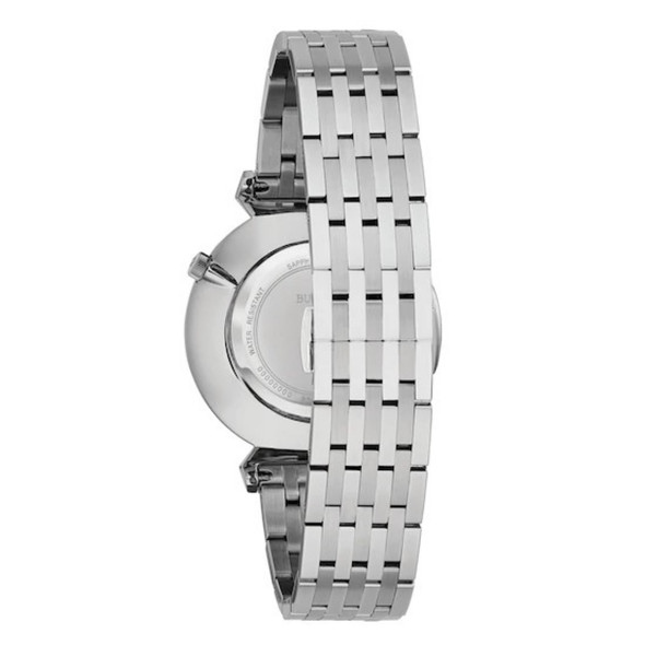 Bulova Regatta Men's White Dial Stainless Steel Quartz Watch 96A232