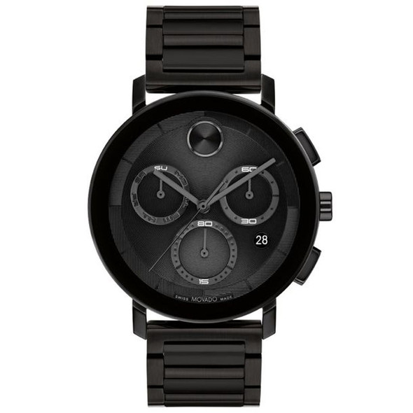 Movado Bold Evolution 2.0 Chronograph Quartz Black Dial Men's Watch 3601099