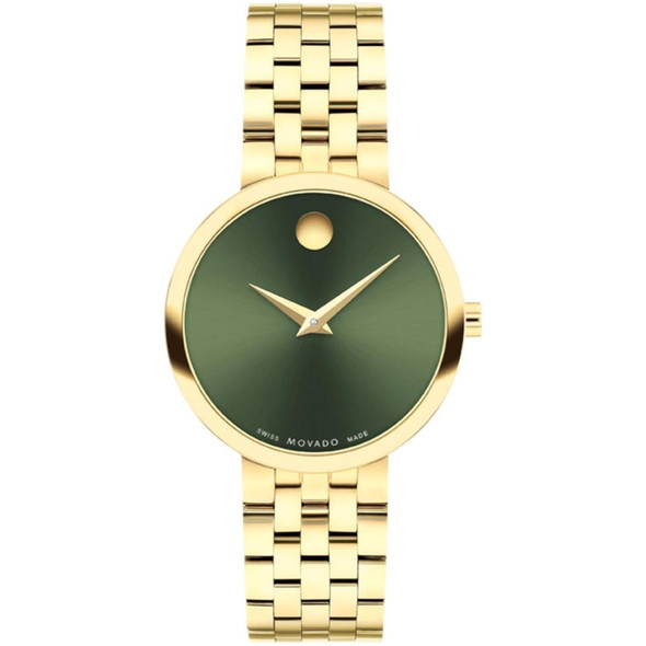 Movado Museum Classic Quartz Green Dial Women's Watch 0607942