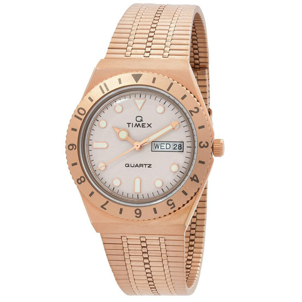 Timex Q Quartz Cream Dial Women's Watch TW2U95700VQ