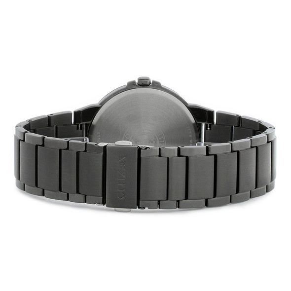 Citizen Eco-Drive Men's Axiom Grey ION Plated Steel Watch BJ6517-52E