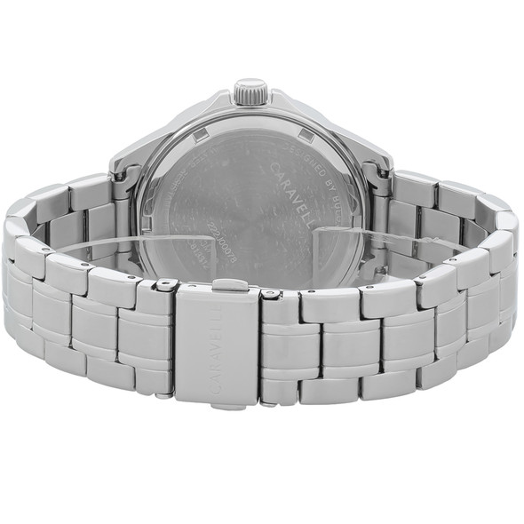 Caravelle By Bulova Aqualuxx Women's Blue Dial Crystal Quartz Watch 43M122