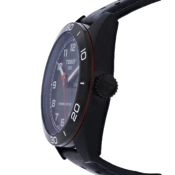 Tissot Powermatic 80 Men's Black ION Chronograph Watch T131.430.36.052.00