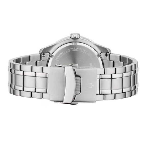 Bulova 42mm Stainless Steel Bracelet Men's Quartz Watch 98B441