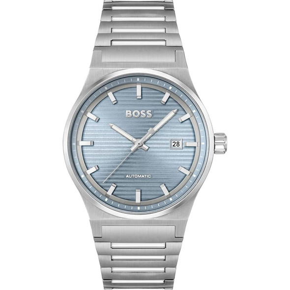 Hugo Boss Candor Automatic Men's Blue Dial  Automatic Watch 1514118 Hugo Boss Candor Automatic Men's Blue Dial  Automatic Watch 1514118