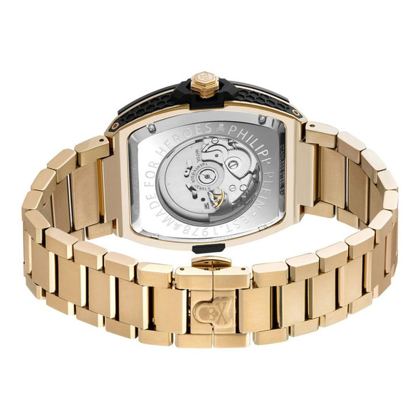Philipp Plein The $keleton 2.0 Men's Automatic Watch PWJFA0625-GOLD1-OS Philipp Plein The $keleton 2.0 Men's Automatic Watch PWJFA0625-GOLD1-OS