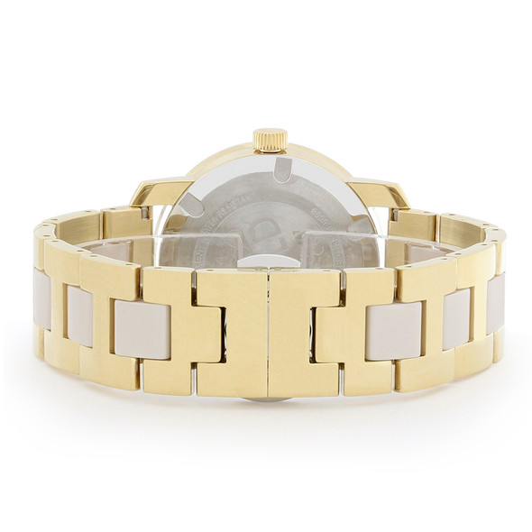 Movado Bold Ceramic Women's Beige Dial Swiss Quartz Watch 3600640