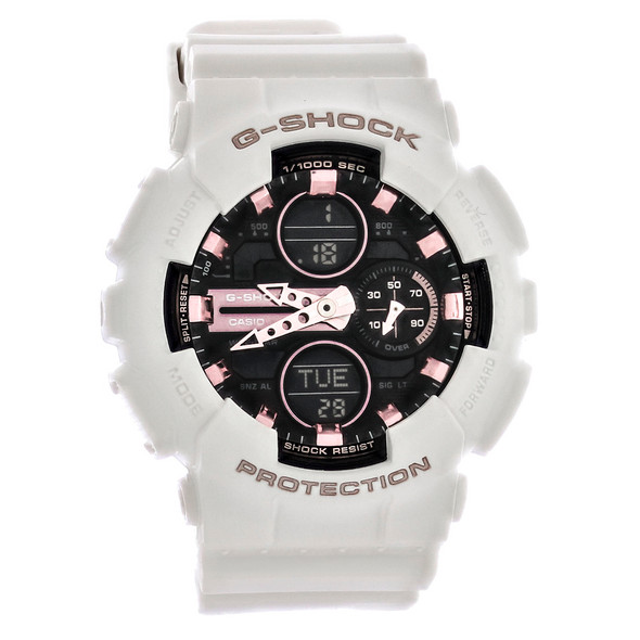 Casio G-Shock Women's World Time Chronograph Quartz Watch GMAS140M-7A