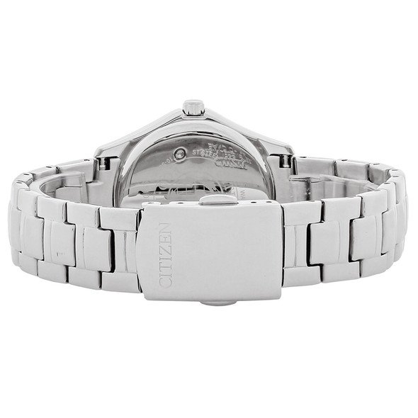 Citizen Eco-Drive Women's Silhouette Crystal Pink Dial Dress Watch FE1140-86X