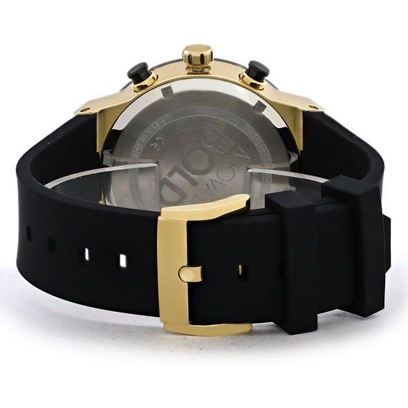 Movado Bold Fusion Men's Gold-Tone Chronograph Quartz Watch 3600712