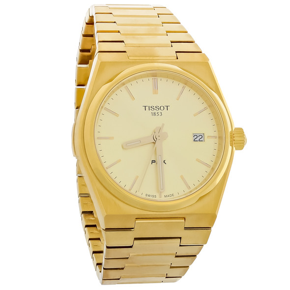 Tissot PRX Women's Gold Plated Steel Quartz Watch T137.210.33.021.00