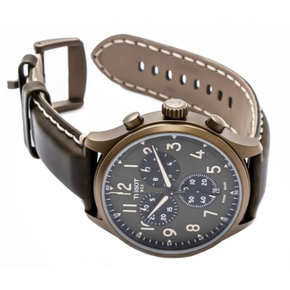 Tissot Chrono XL Men's Quartz Green Dial Watch T116.617.36.092.00