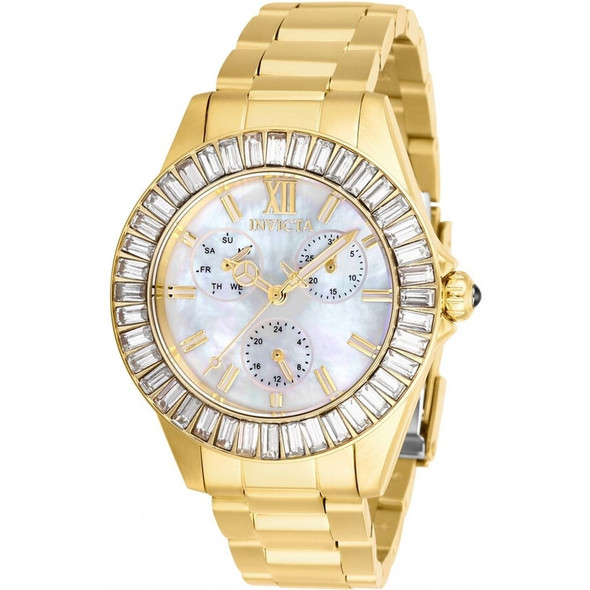 Invicta Angel Women's Quartz Mother of Pearl Dial Watch 28452