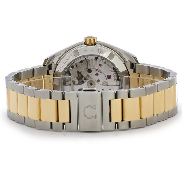 Omega Seamaster Aqua Terra Men's Diamond Automatic Watch 231.25.39.21.55.002