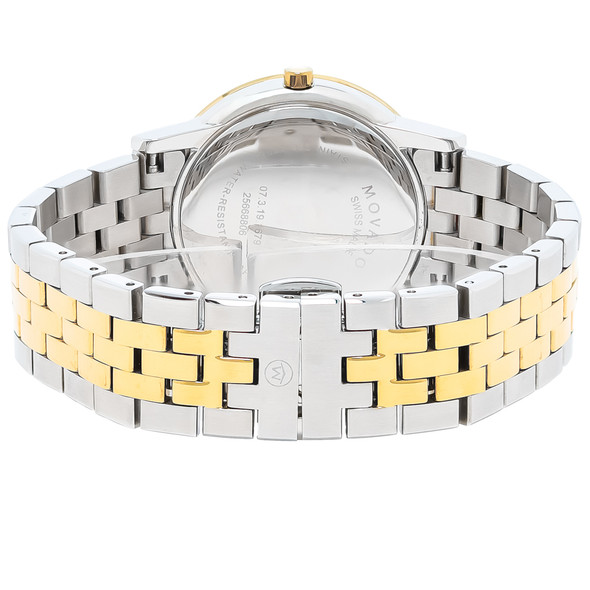 Movado Museum Women's Mother-of-Pearl Two Tone Diamond Quartz Watch 0607630