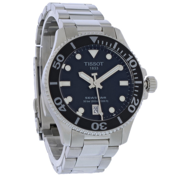 Tissot Seastar 1000 Women's Black Dial Swiss Quartz Watch T120.210.11.051.00