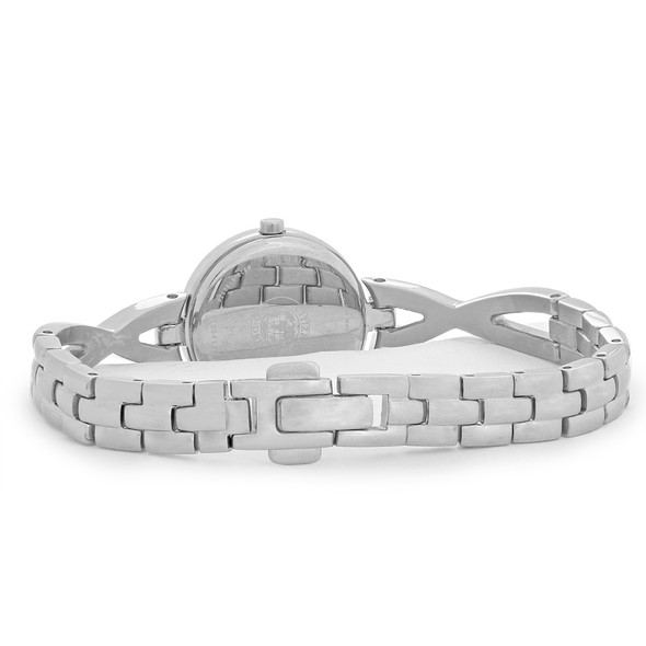 Citizen Eco-Drive Women's Silhouette Black Dial Crystal Watch EX1420-50E