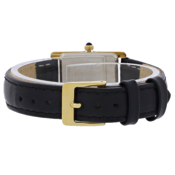 Seiko Essentials Women's Gold Tone Stainless White Dial Quartz Watch SWR054