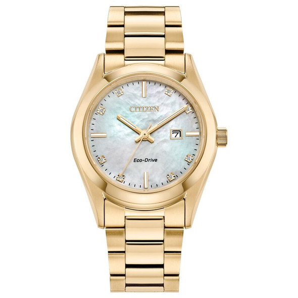 Citizen EW2702-59D Women's Automatic Mother of Pearl Dial Watch
