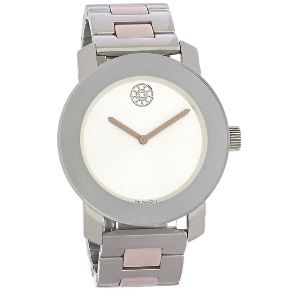 Movado Bold Ceramic Women's Stainless Steel Quartz Watch 3600702