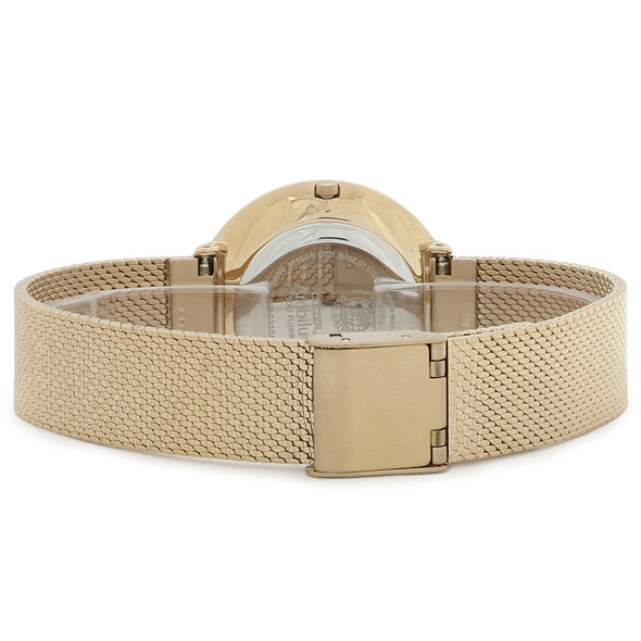 Citizen Eco-Drive Ambiluna Women's Rose Gold Plated One Diamond Watch EM0643-50X