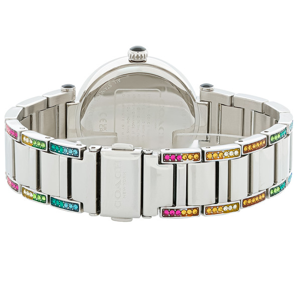 Coach Cary Multi-Colored Women's Stainless Steel Crystal Quartz Watch 14503835
